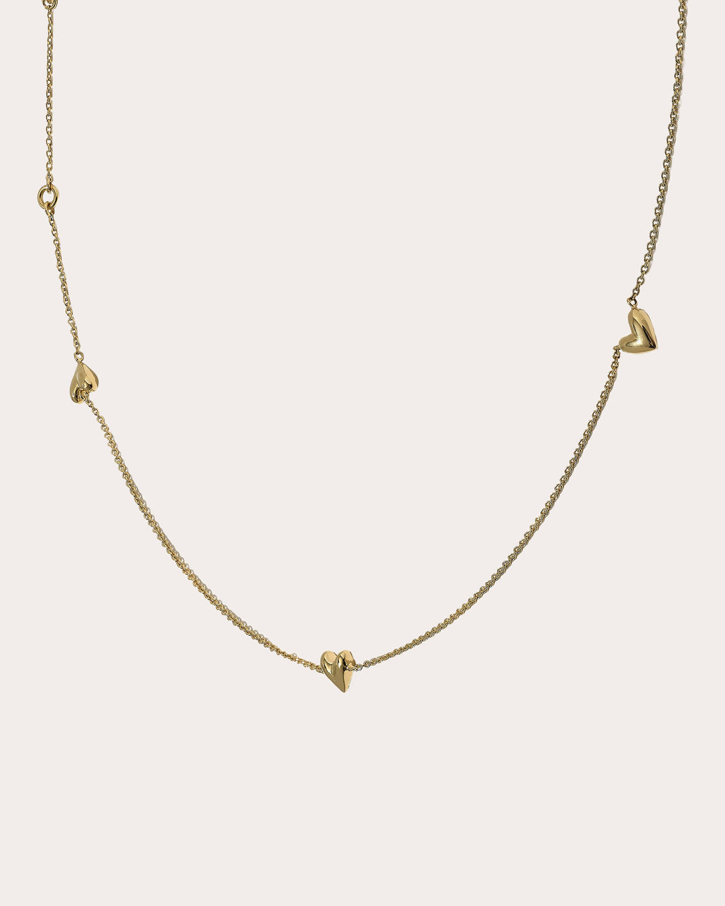 Roscida Heart Scatter Necklace