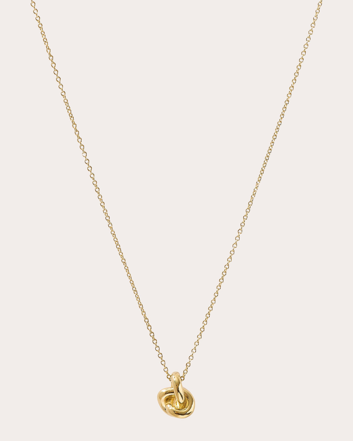 Mini Knot Pendant Necklace