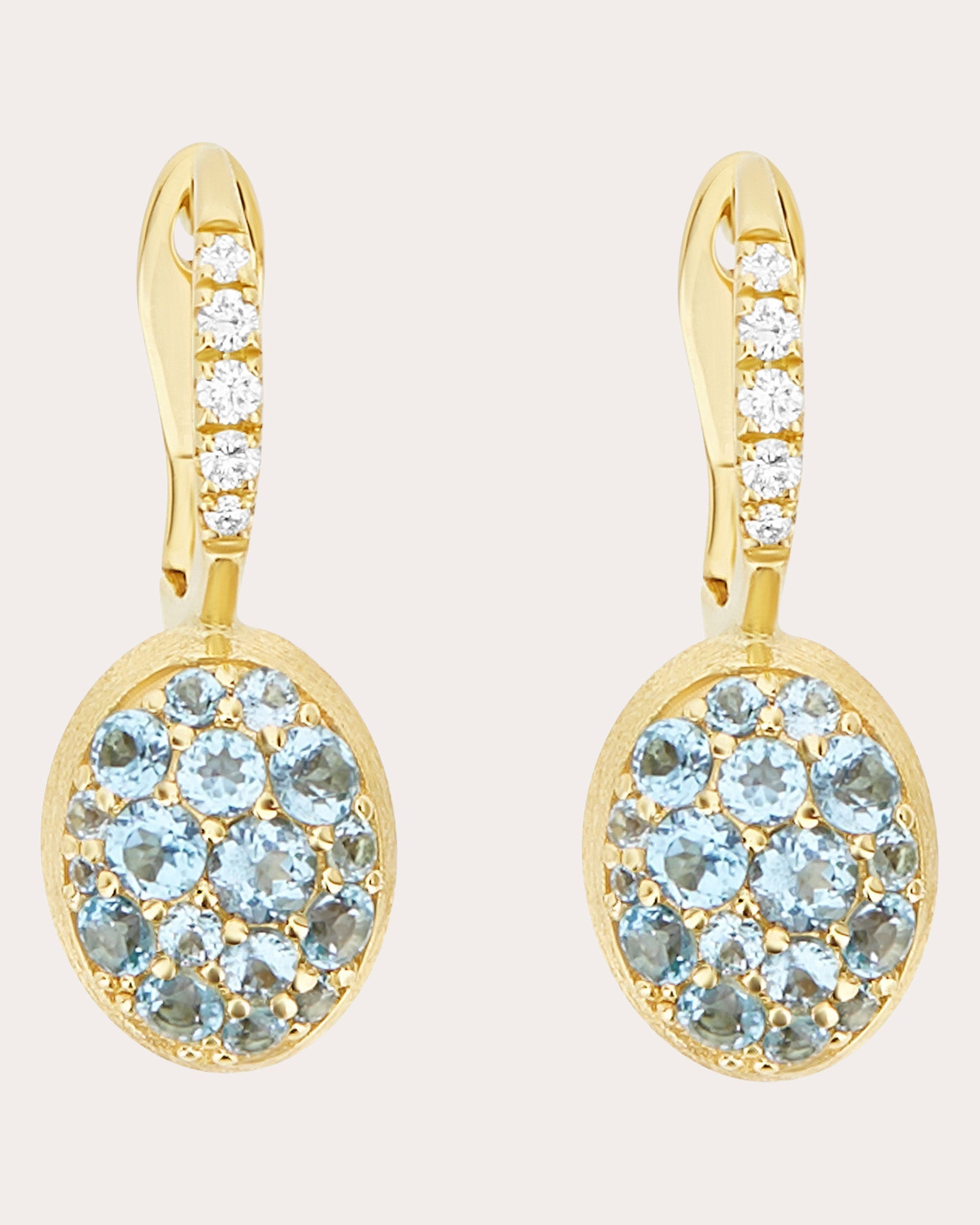 Small Anice Boules Ciliegine Drop Earrings