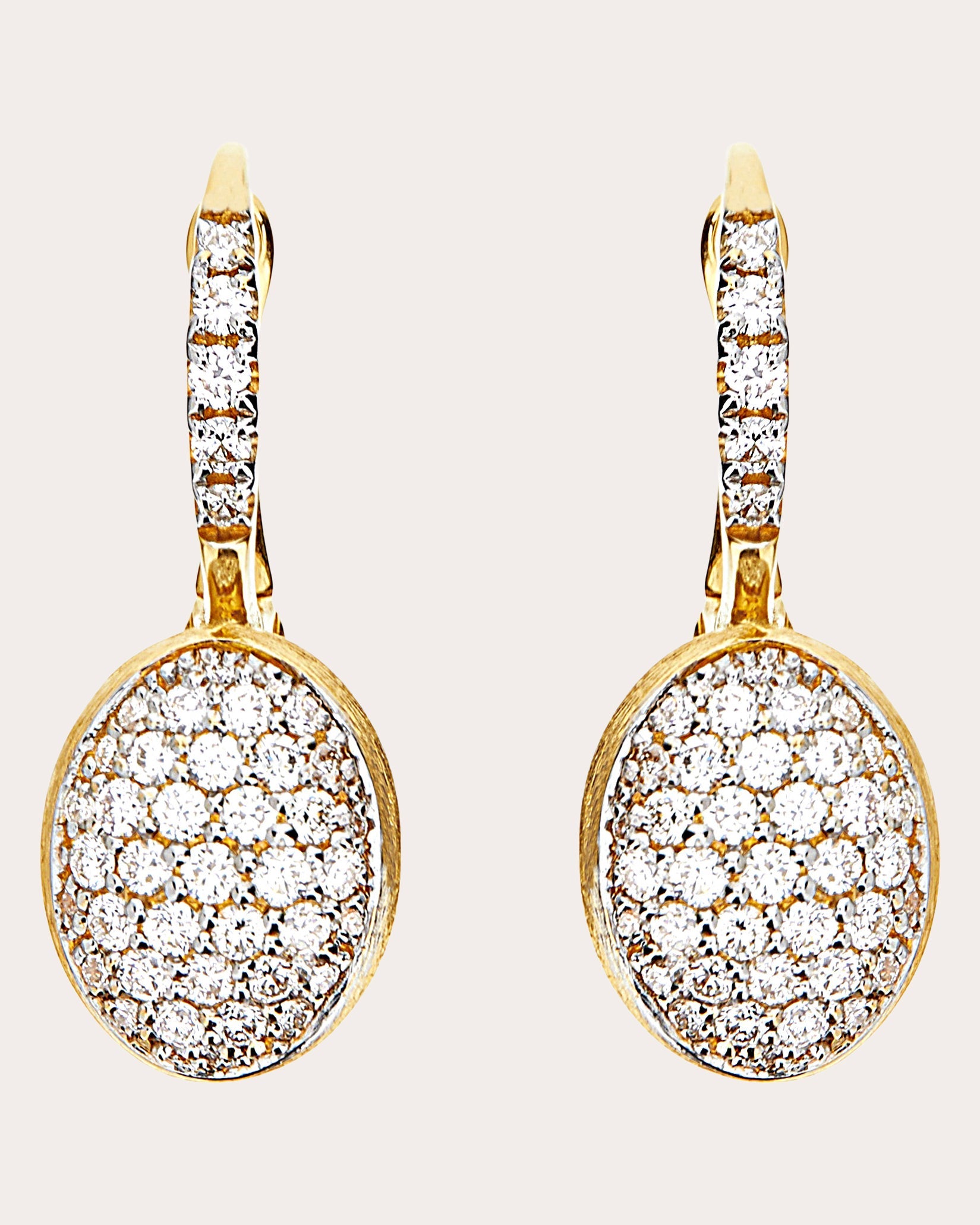 Diamond Small Ciliegine Drop Earrings