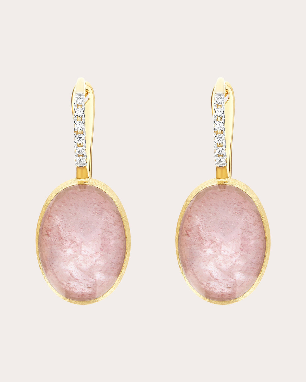 Medium Rosolio Boules Ciliegine Drop Earrings