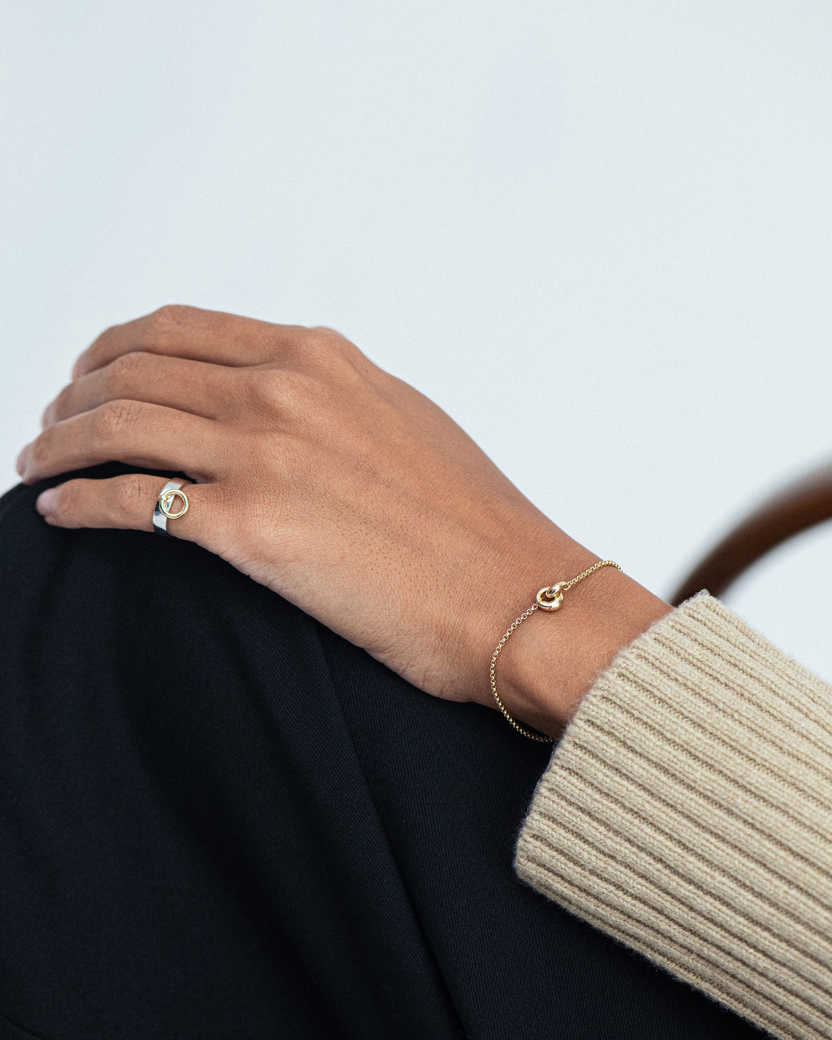 Two-Tone Knocker Ring