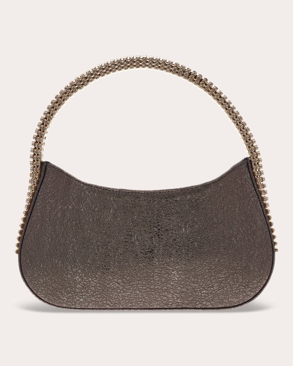 Koda Crystal Metallic Leather Shoulder Bag