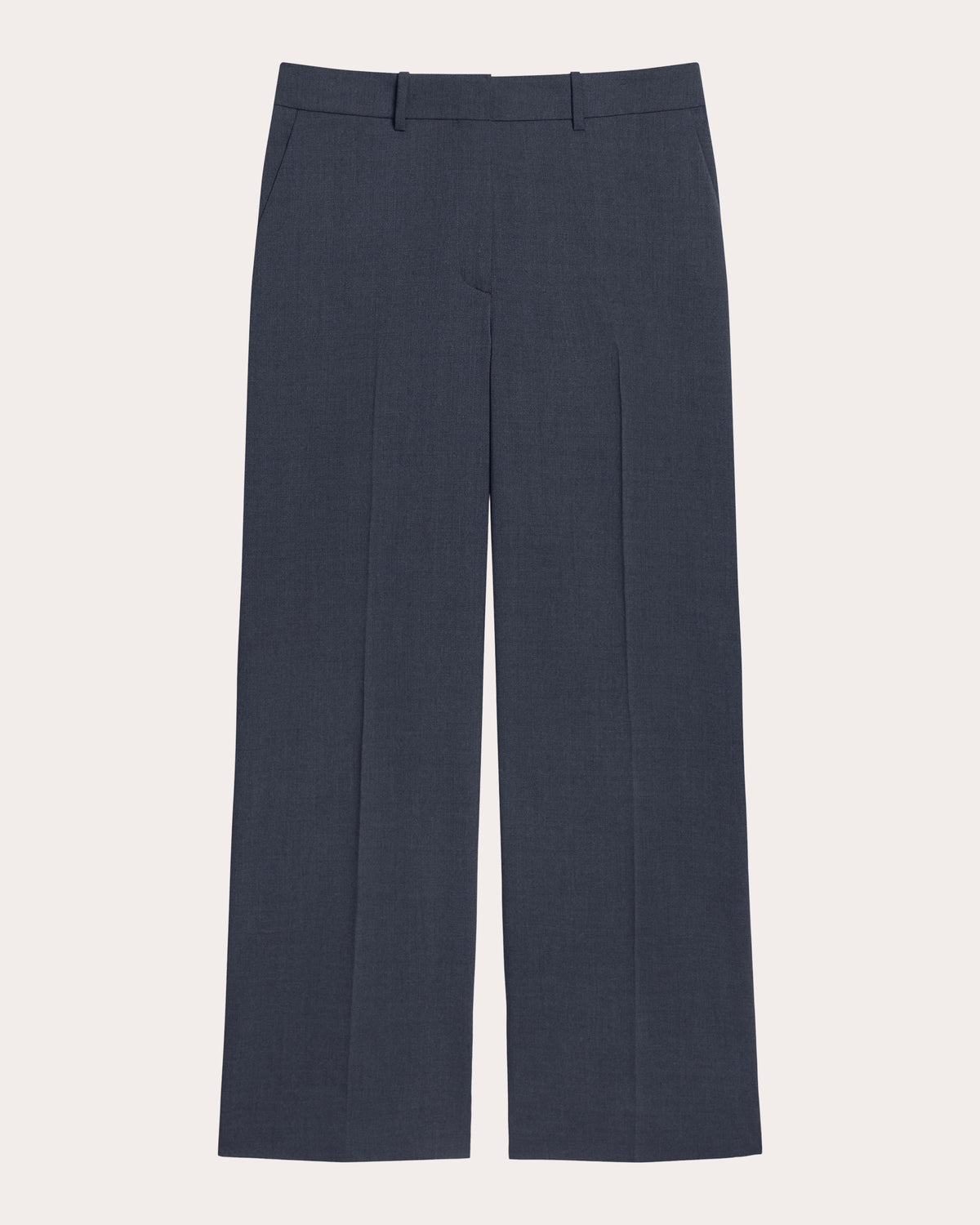 Good Wool Creased Trousers
