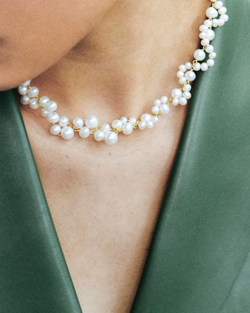 Freshwater Pearl Tide Necklace