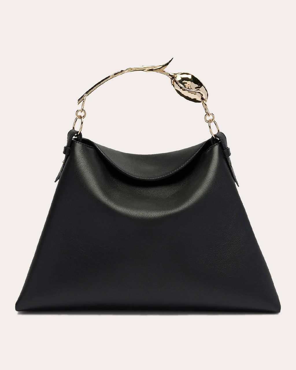 Large Bloom Leather Handbag