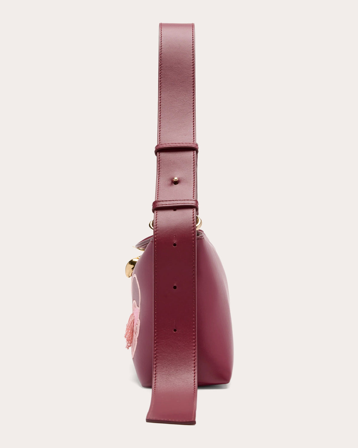 East West Bloom Leather Handbag