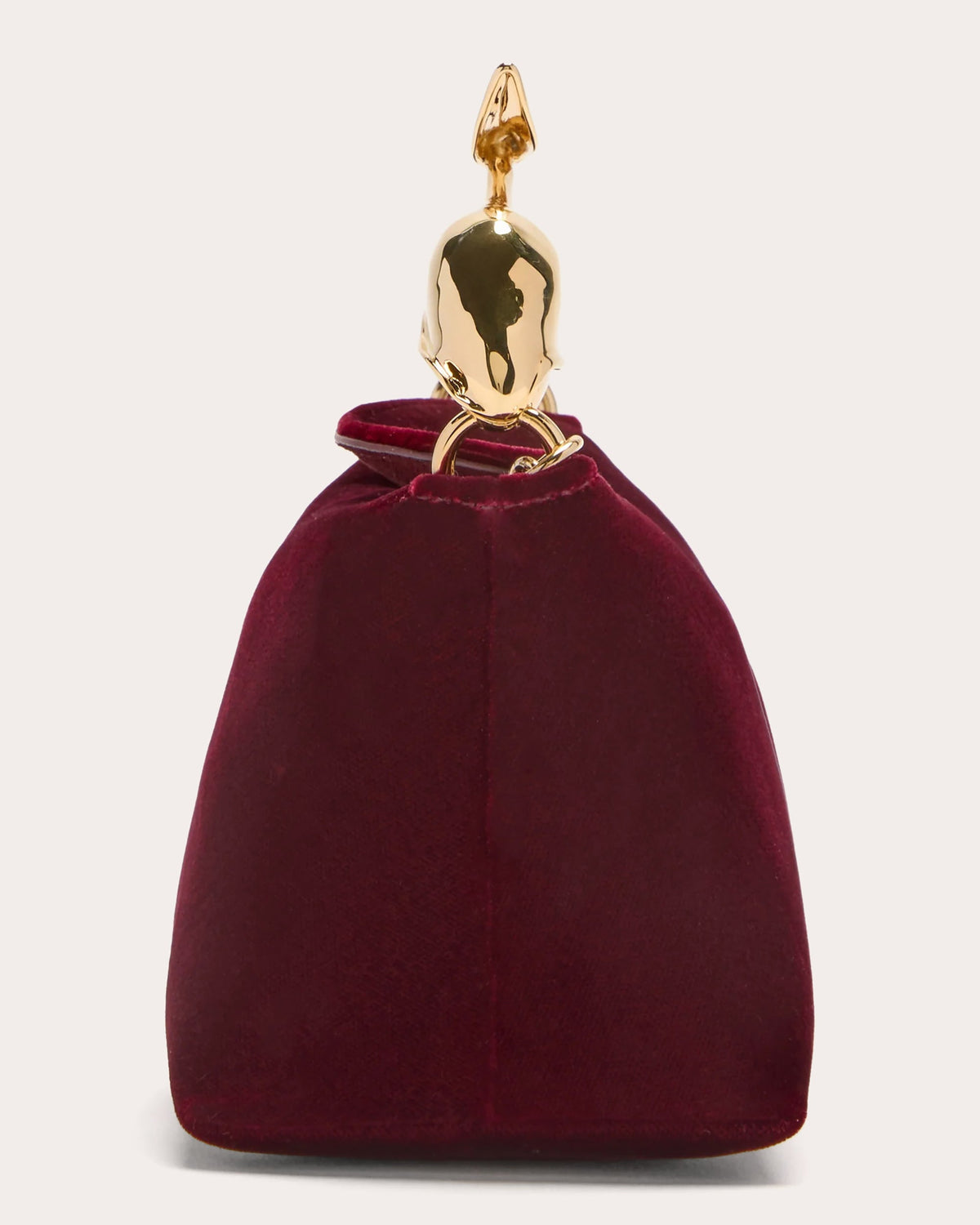Micro Bloom Velvet Handbag