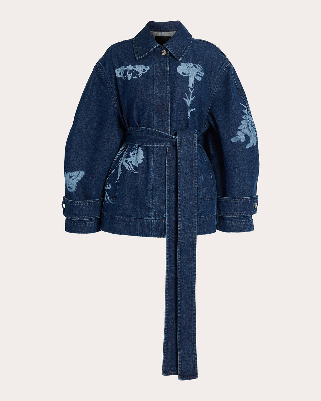 Oversized Indigo Denim Jacket