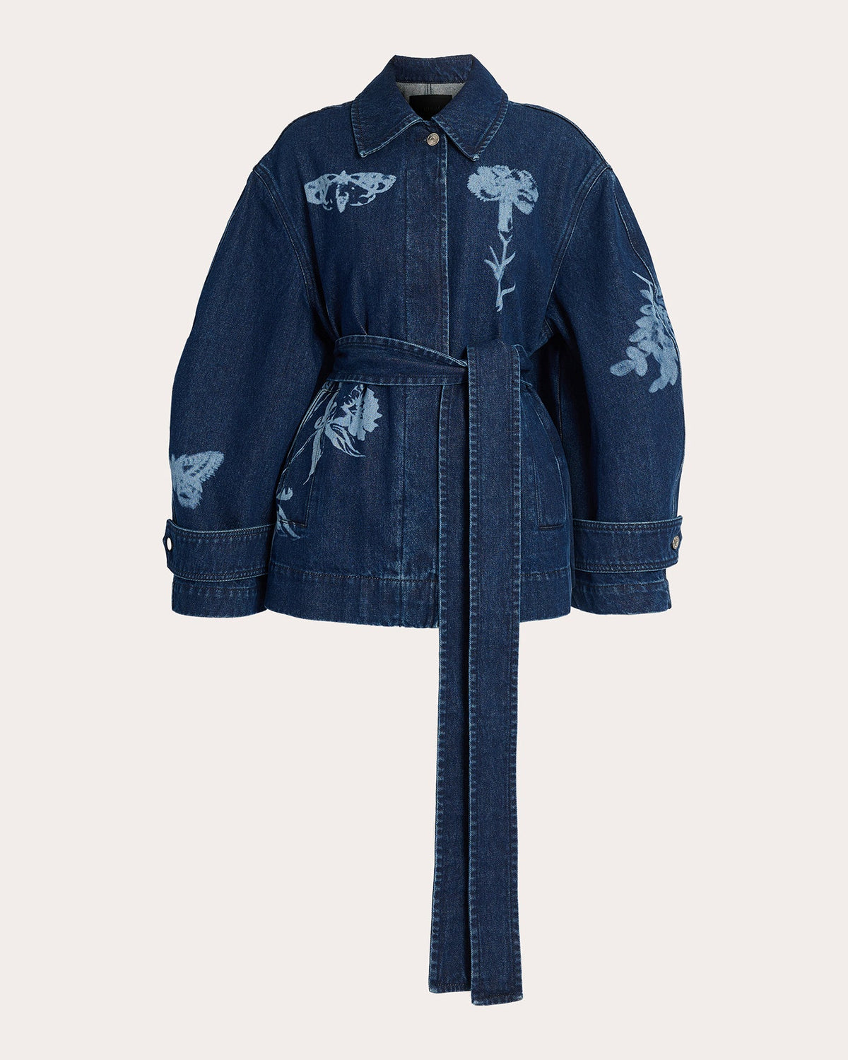 Oversized Indigo Denim Jacket