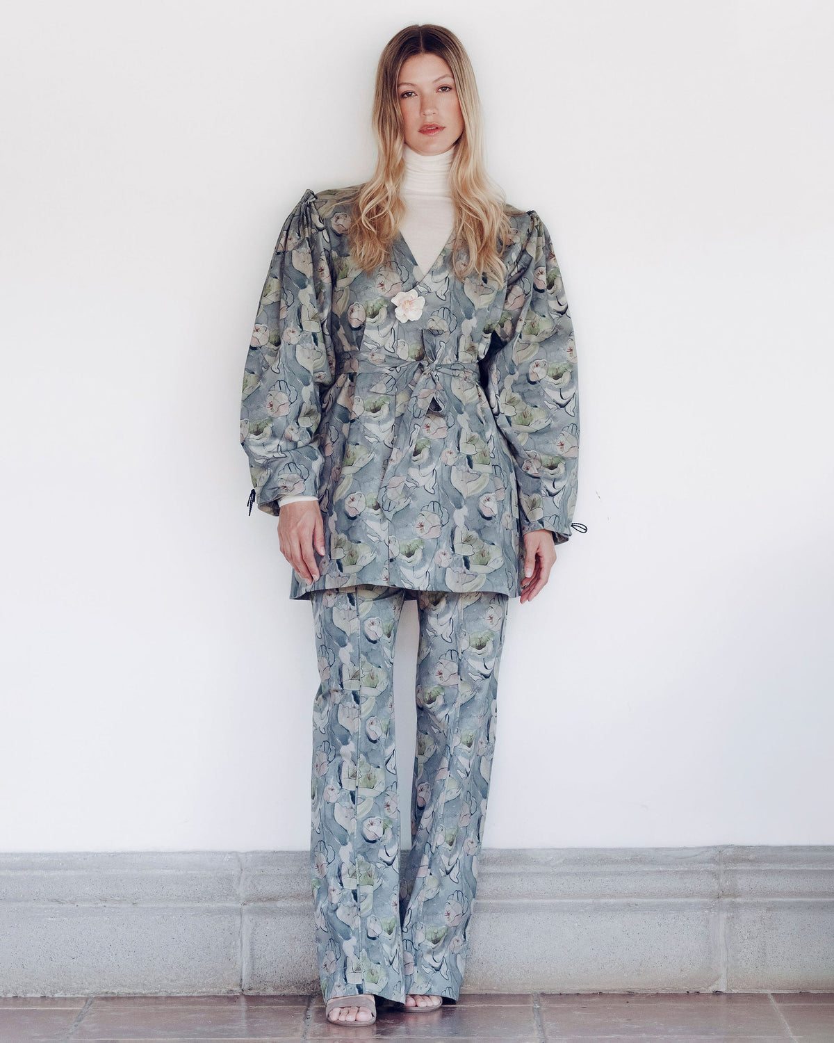 Intuition Floral Straight-Leg Pants