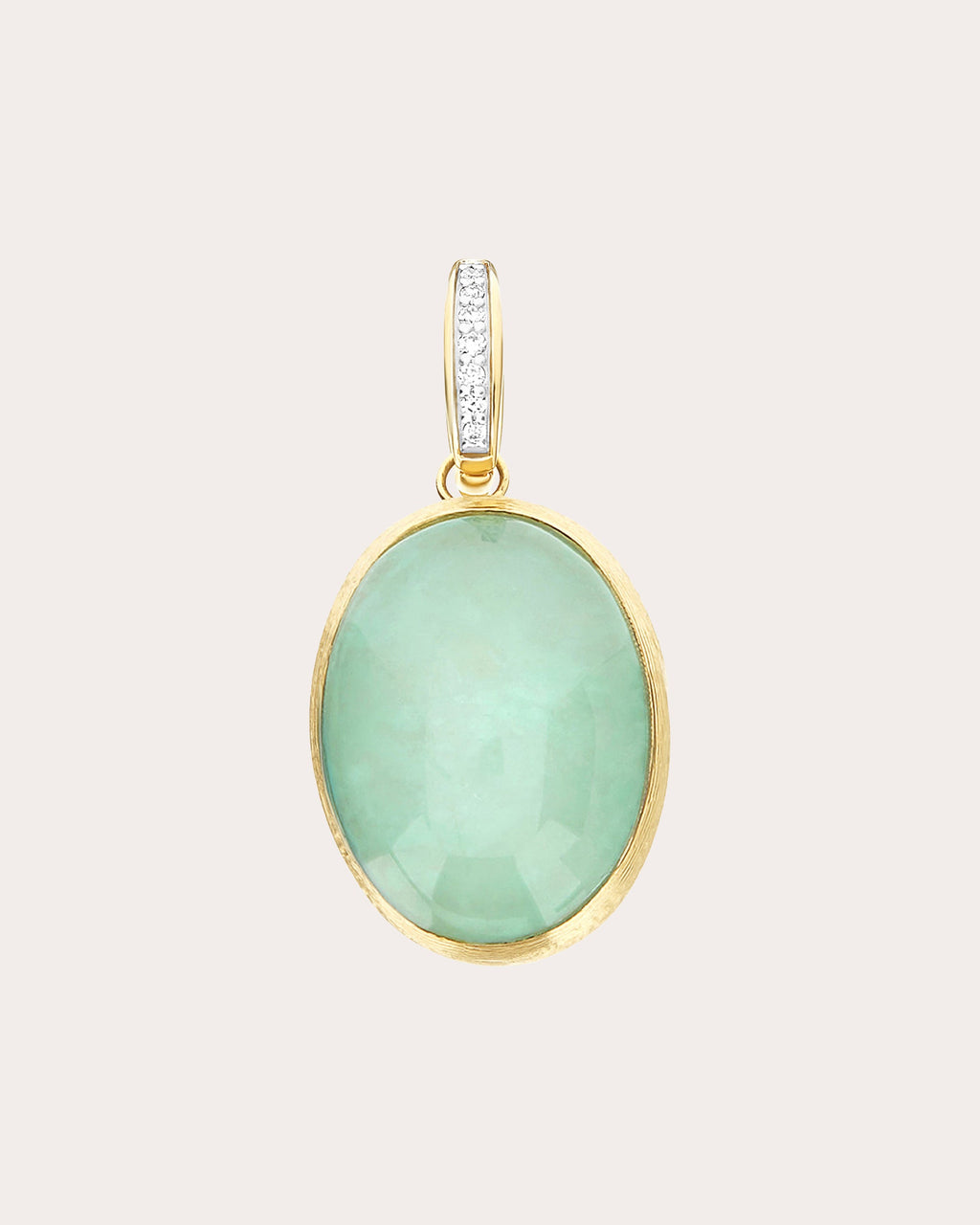 Jadeite Doublet Large Lattementa Boules Charm
