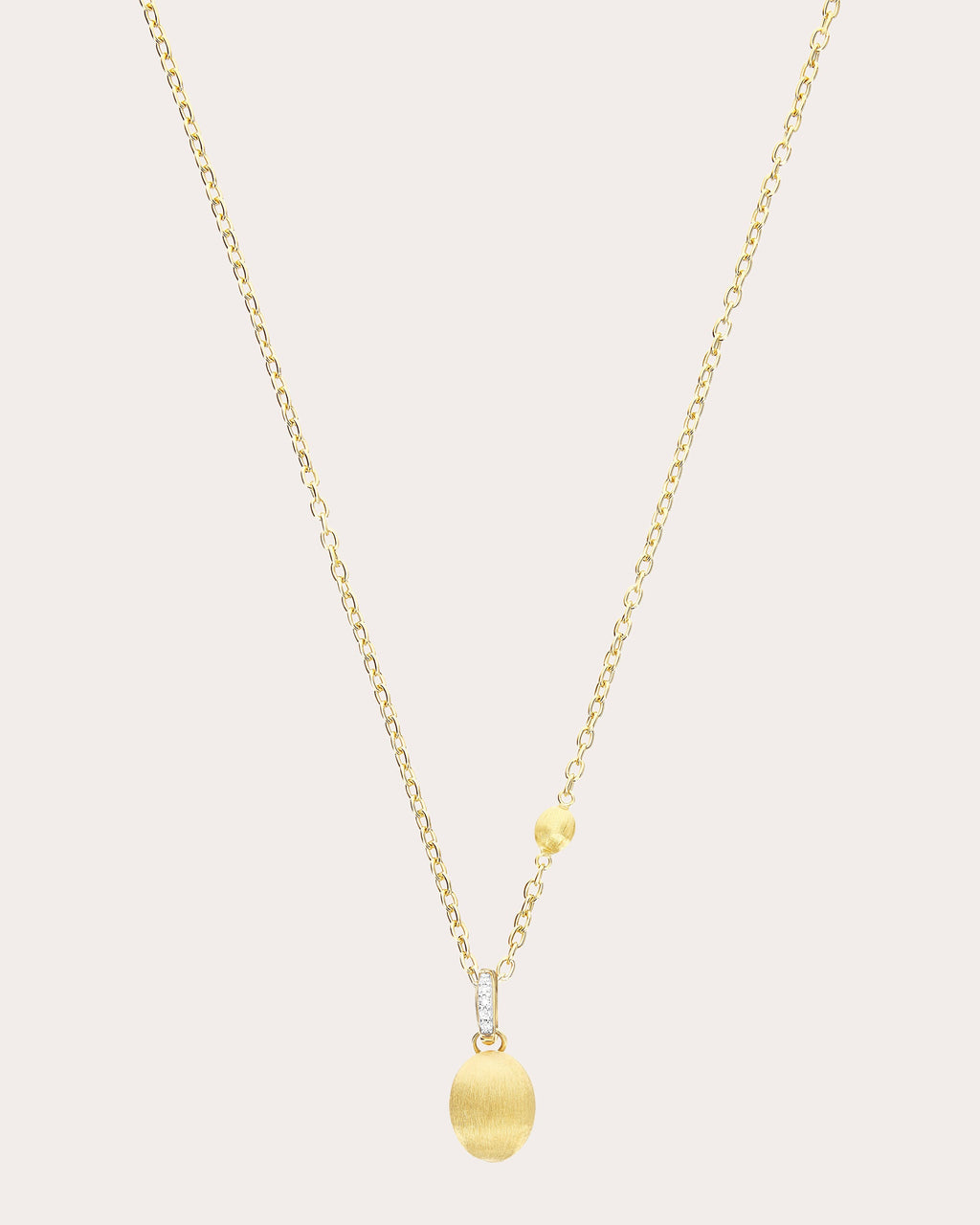 Diamond & 18k Gold Small Boules Charm