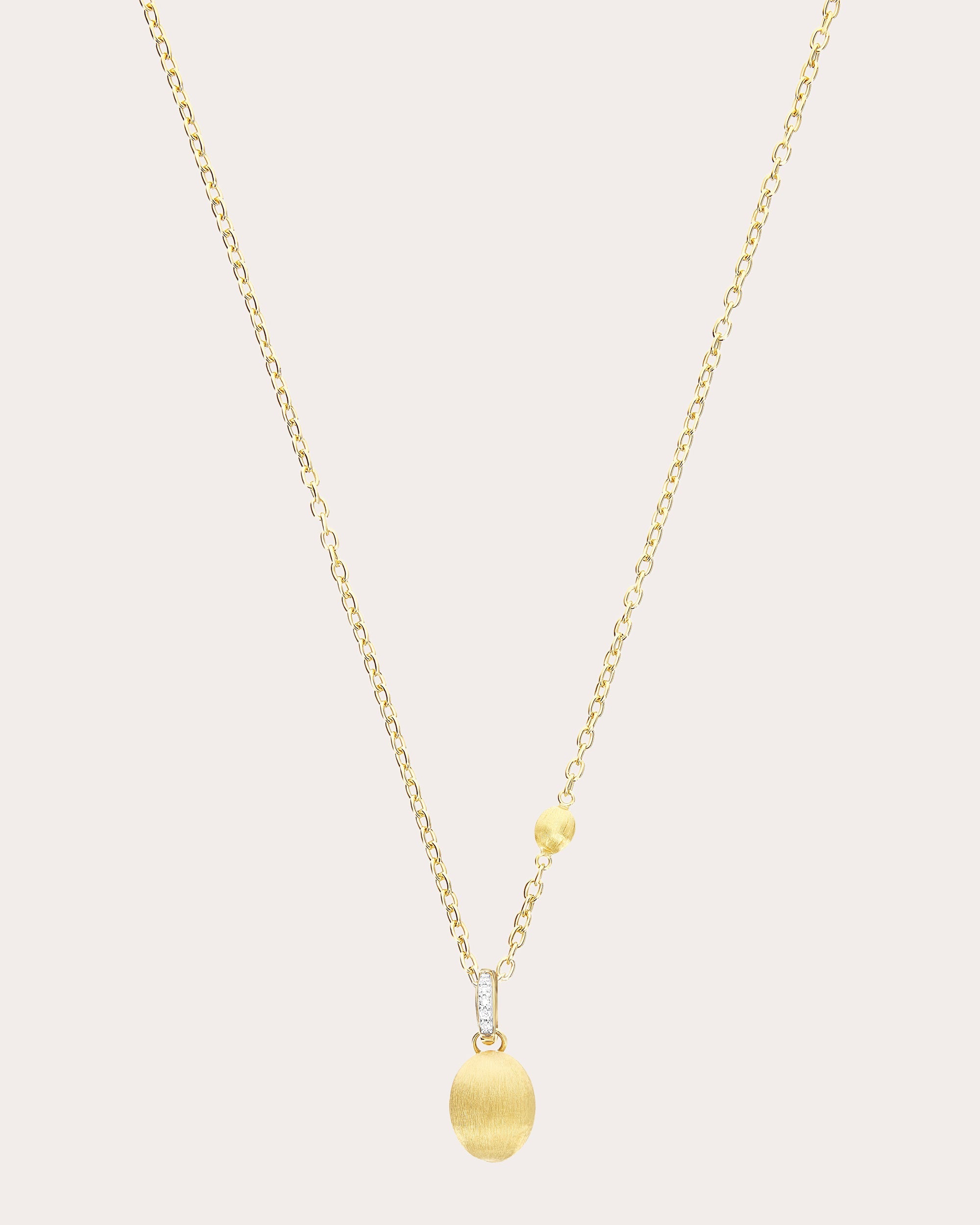 Diamond & 18k Gold Small Boules Charm