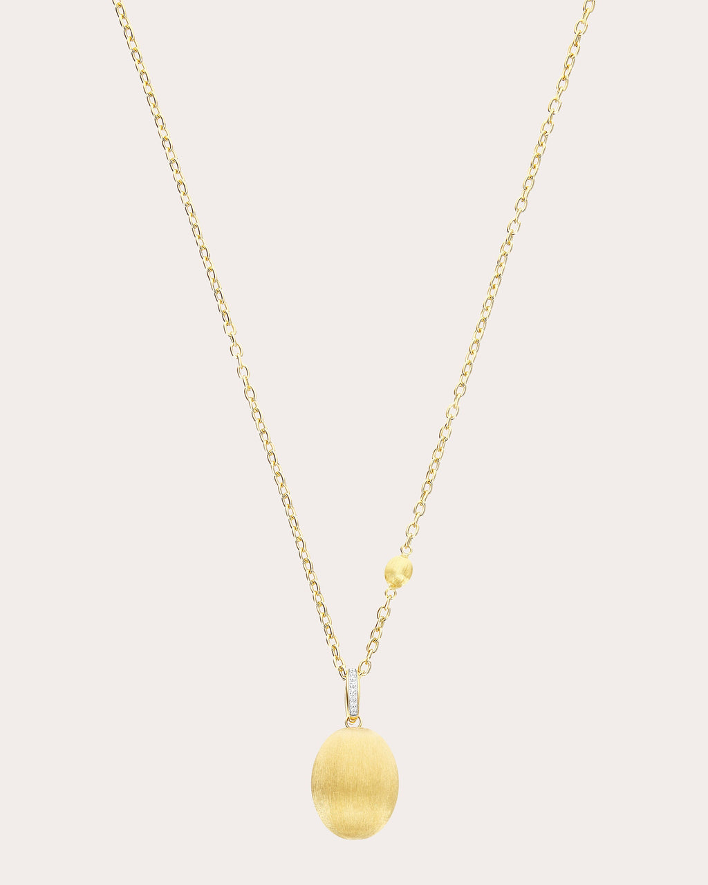 Diamond & 18k Gold Medium Boules Charm