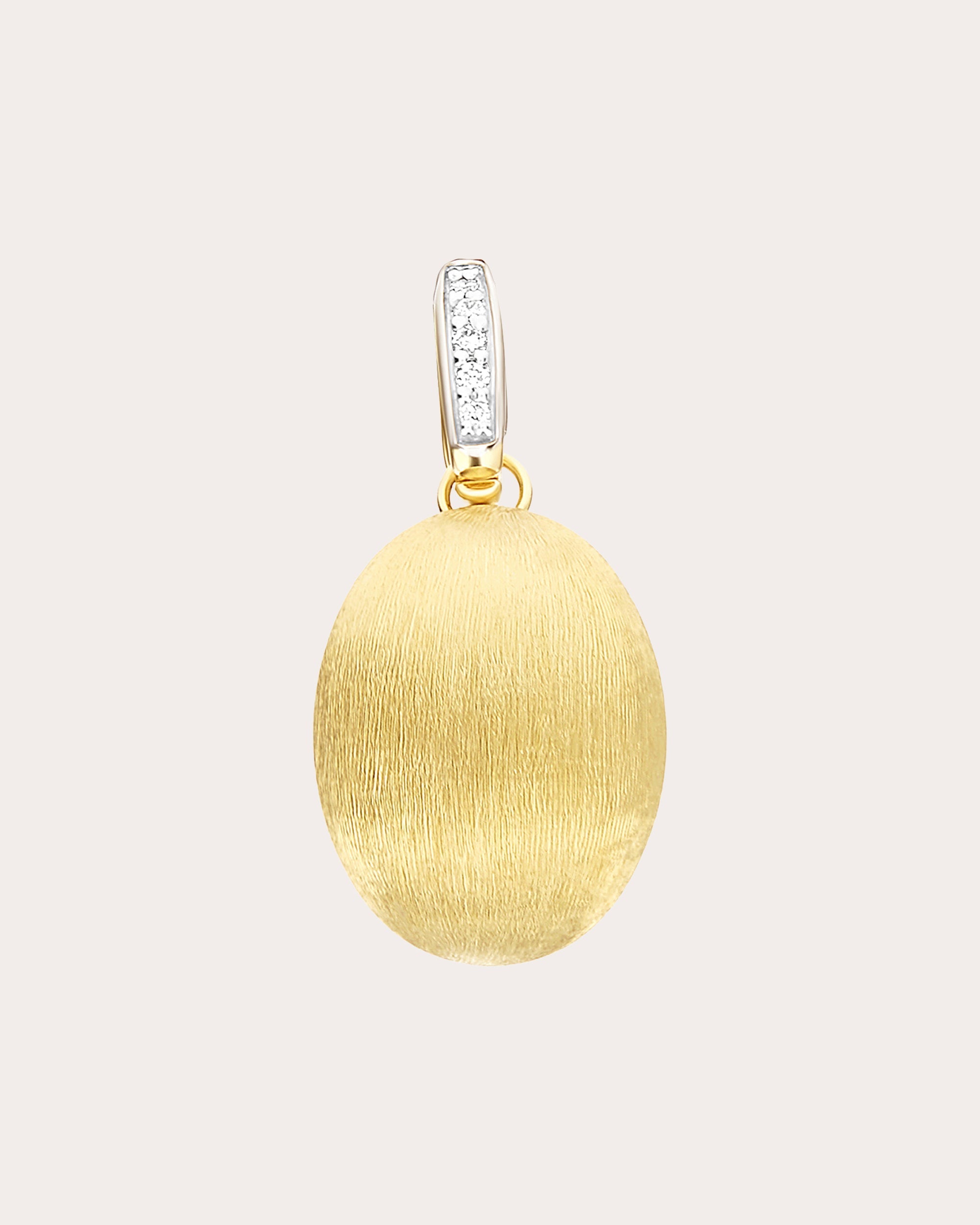 Diamond & 18k Gold Medium Boules Charm