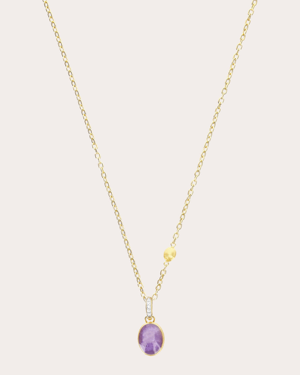 Lepidolite Triplet Small Violetta Boules Charm
