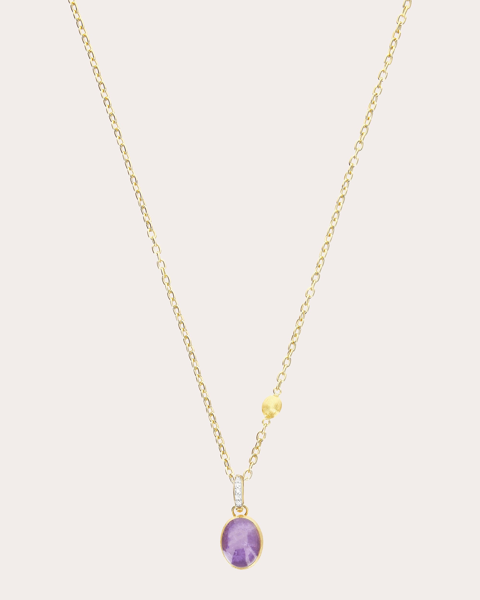 Lepidolite Triplet Small Violetta Boules Charm