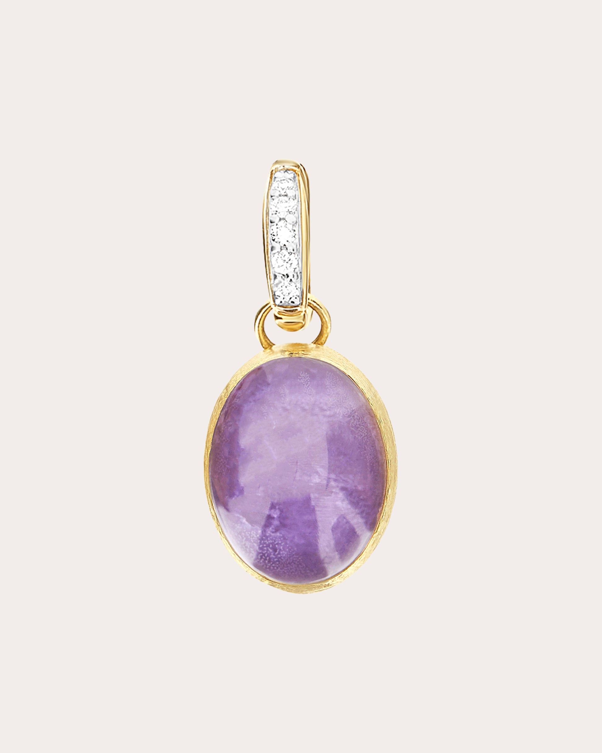 Lepidolite Triplet Small Violetta Boules Charm
