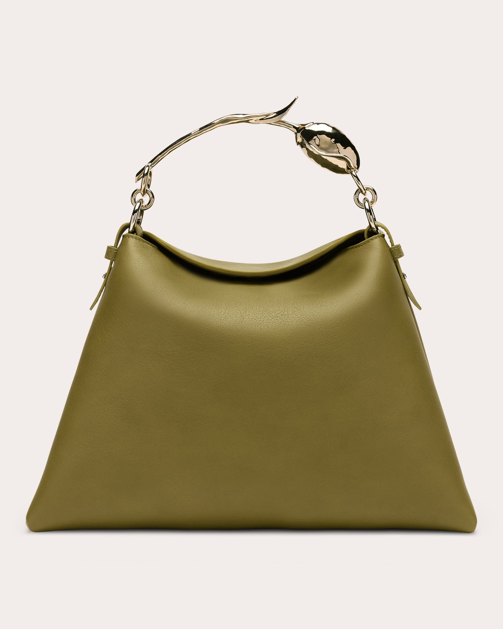 Large Leather Bloom Bag
