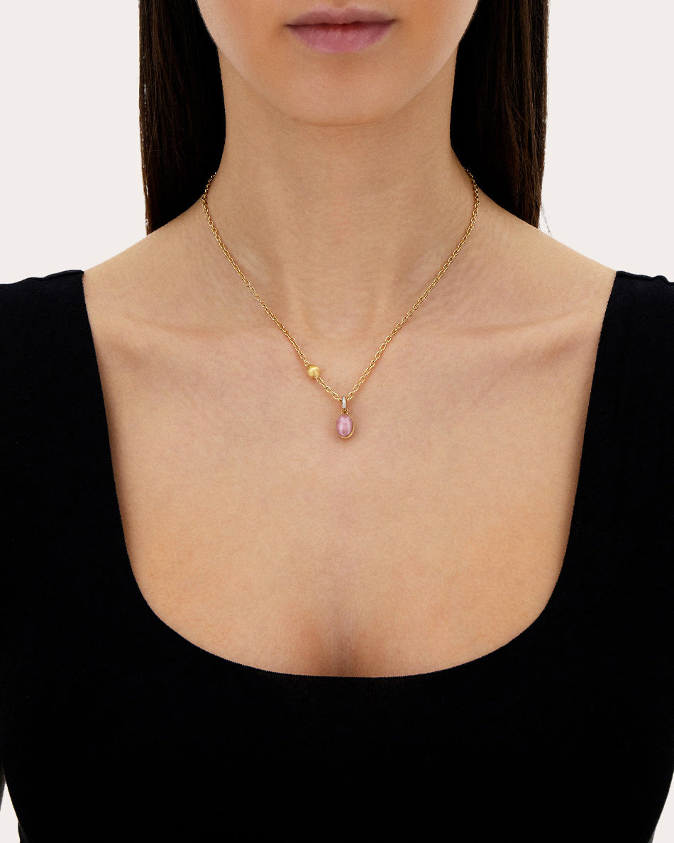 Strawberry Triplet Small Rosolio Boules Charm