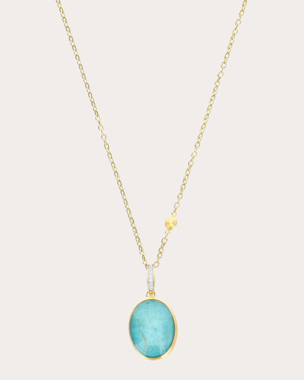 Amazonite Doublet Large Anice Boules Charm