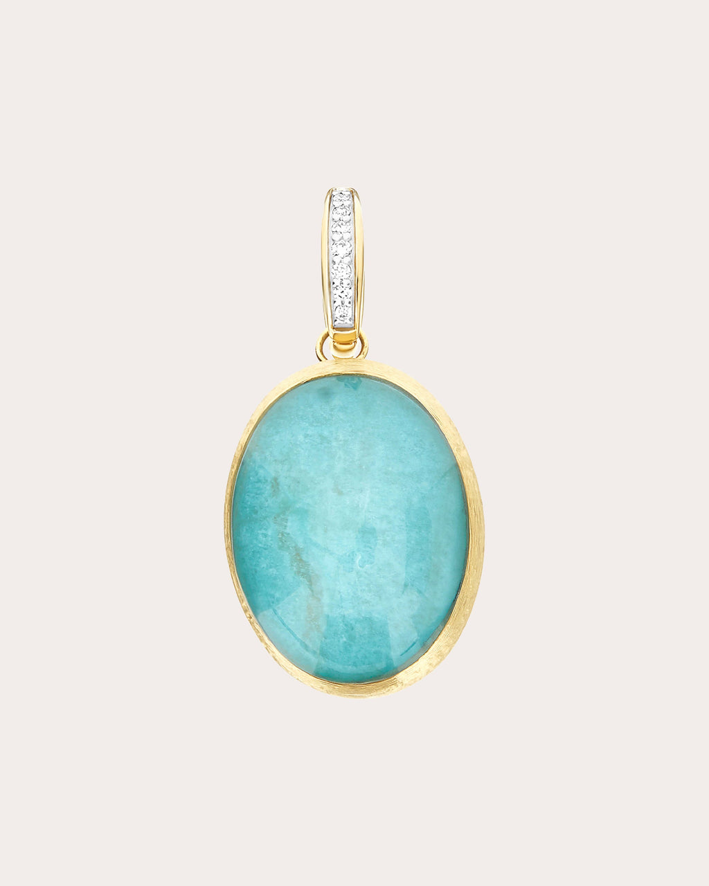 Amazonite Doublet Large Anice Boules Charm