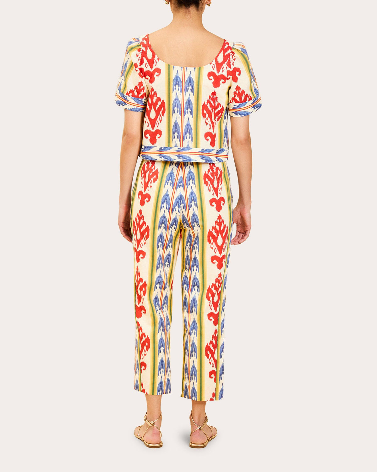 Palau Ikat Cigarette Pants
