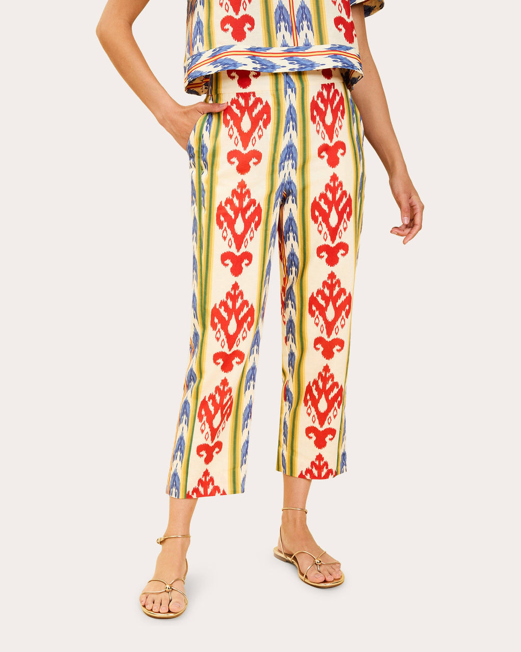 Palau Ikat Cigarette Pants