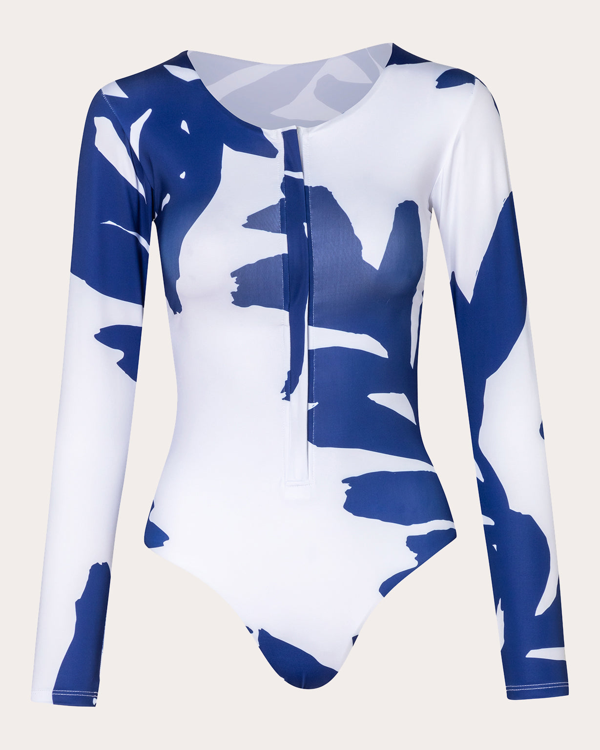 Paradiso Palms Zip-Front One-Piece
