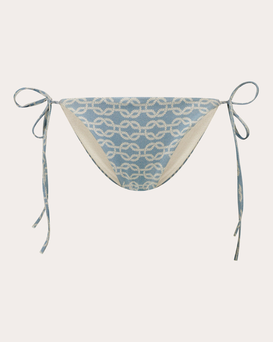 Poppy Trellis String Bikini Bottoms