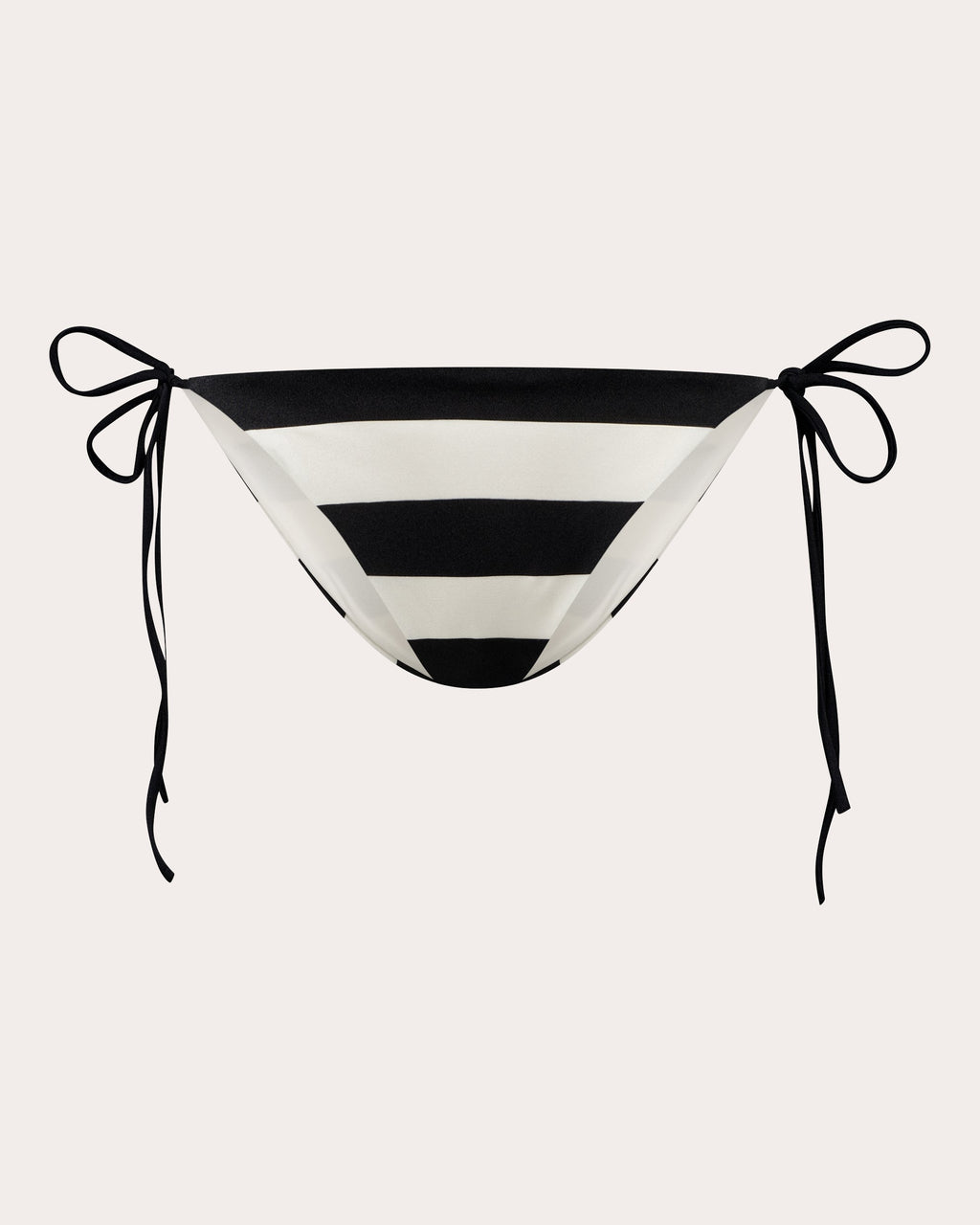 Poppy Stripe String Bikini Bottoms
