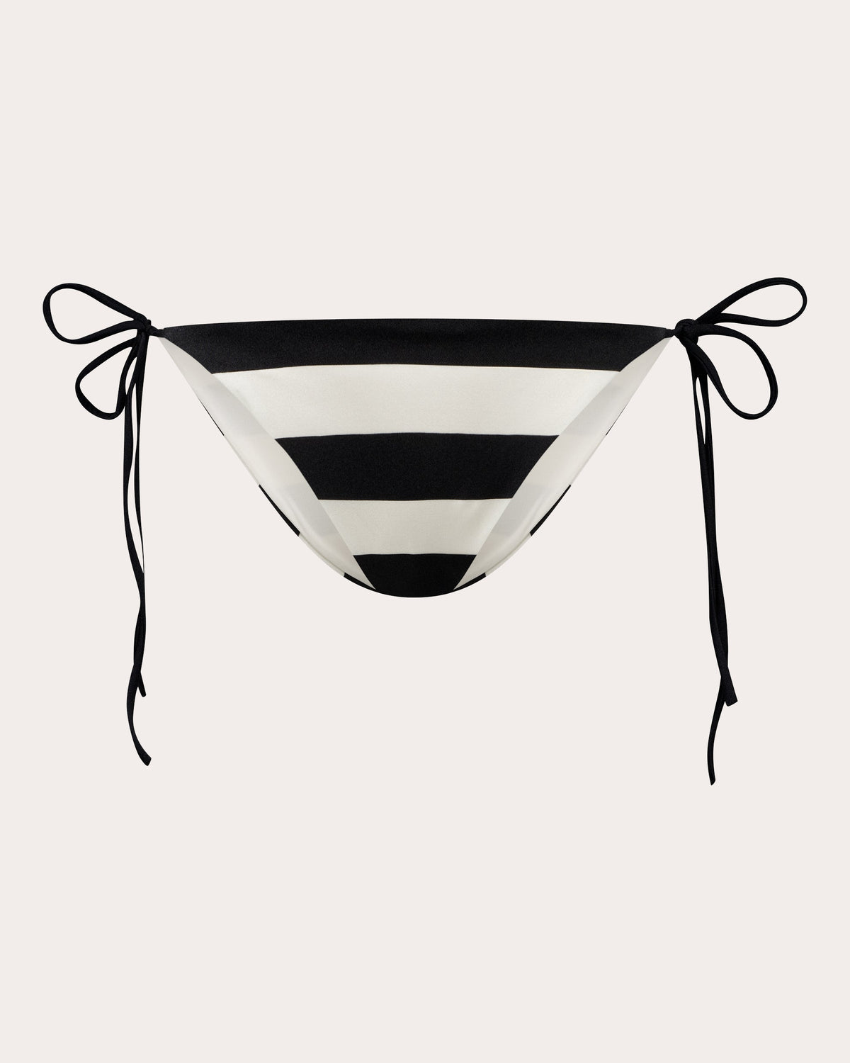 Poppy Stripe String Bikini Bottoms