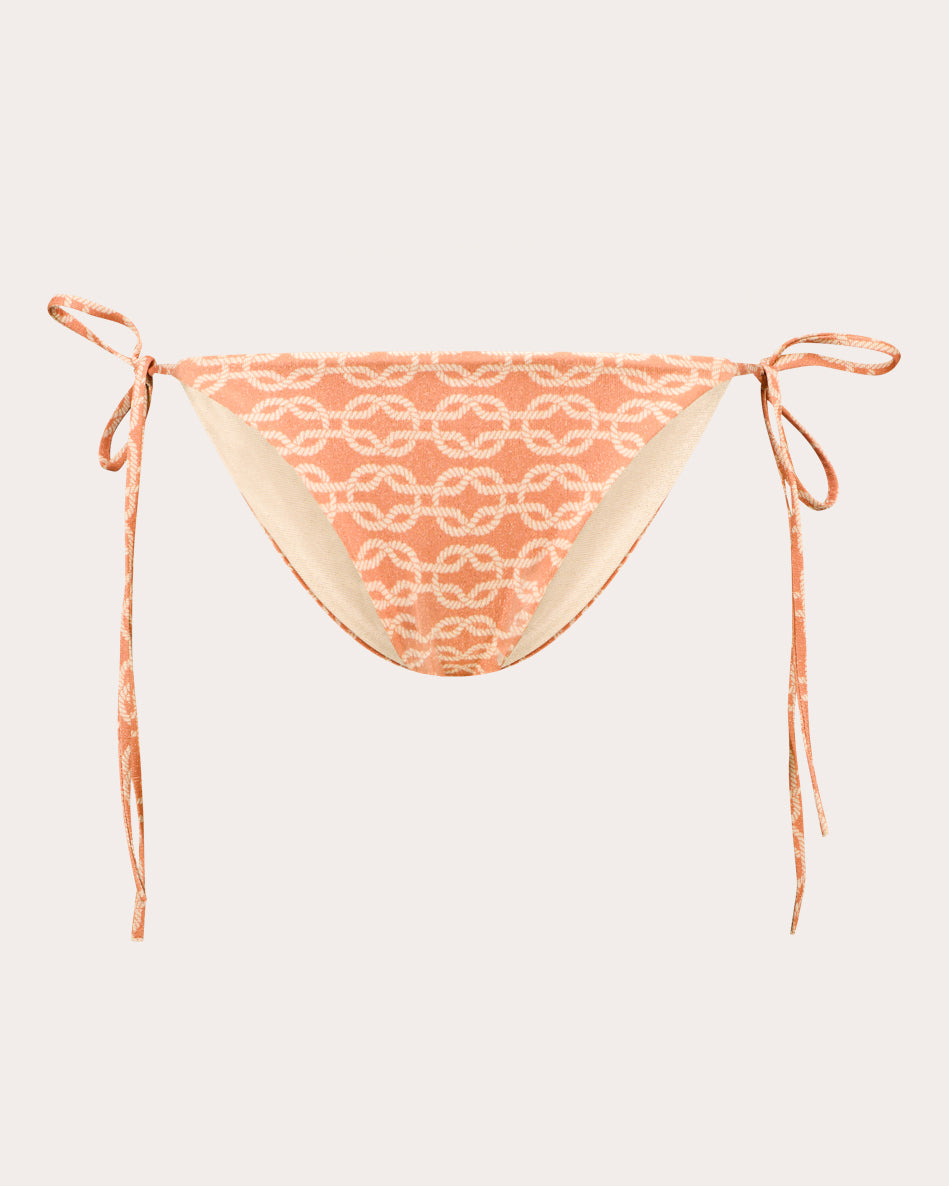 Poppy Trellis String Bikini Bottoms
