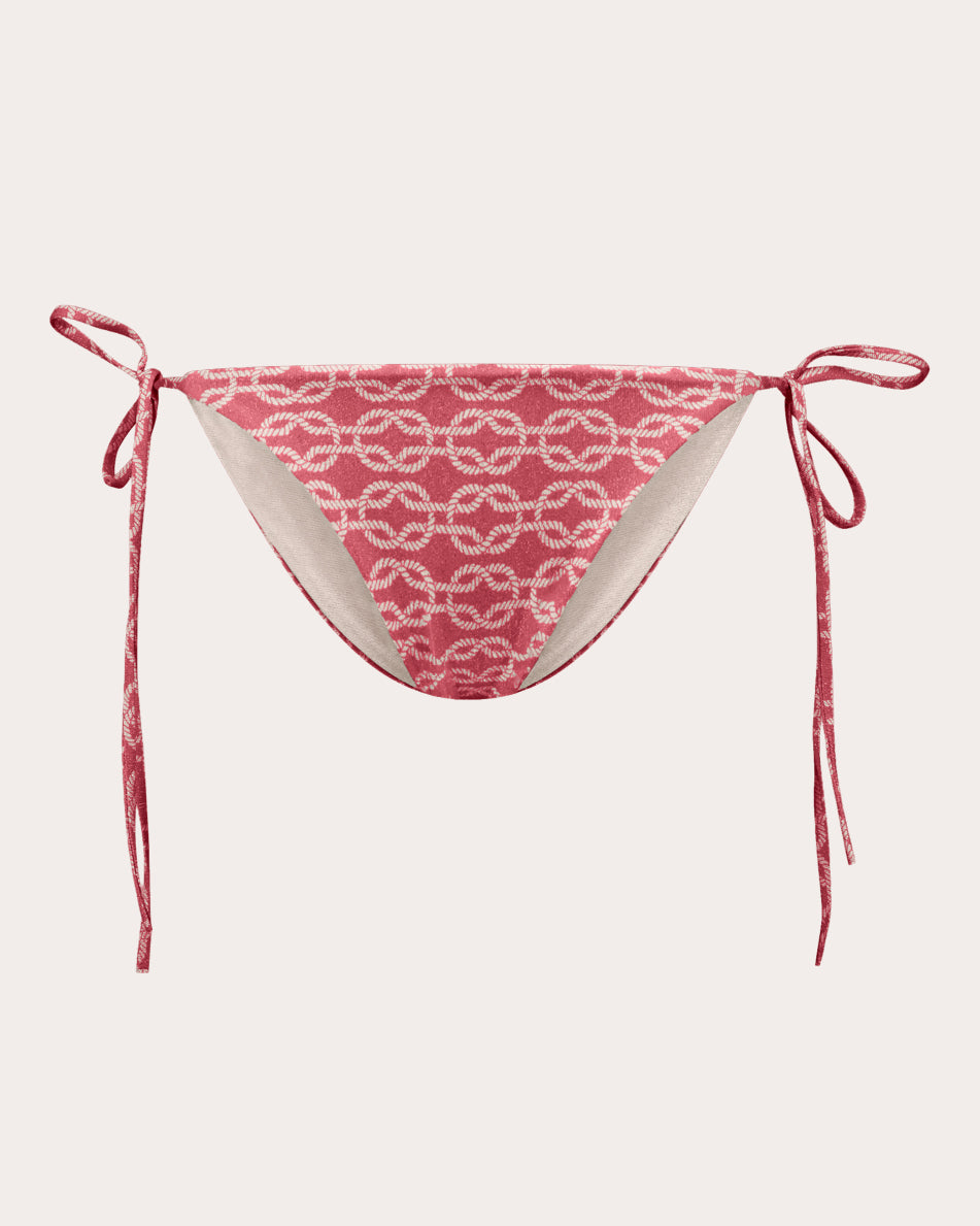 Poppy Trellis String Bikini Bottoms