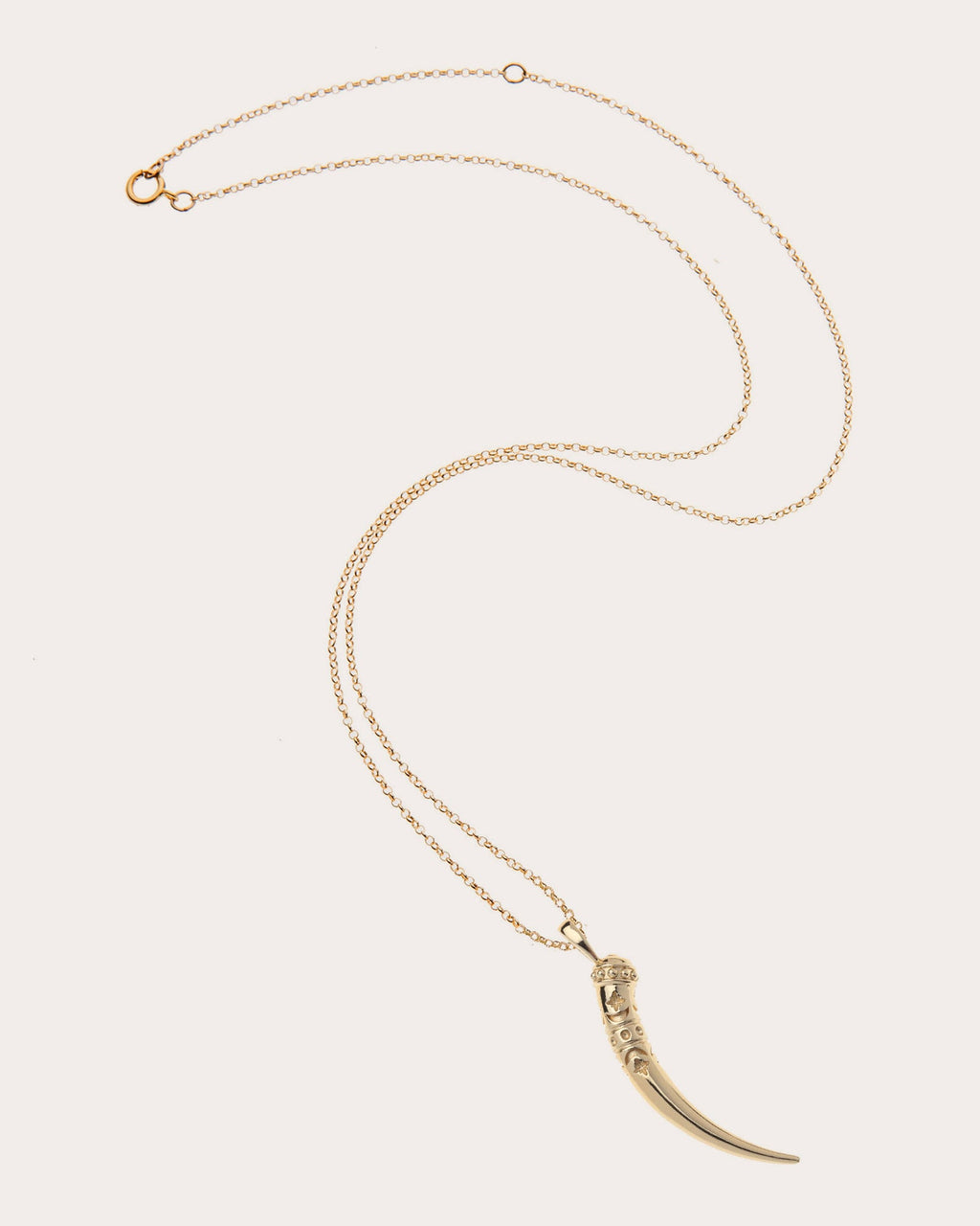 PROTECT Large Tusk Pendant Necklace