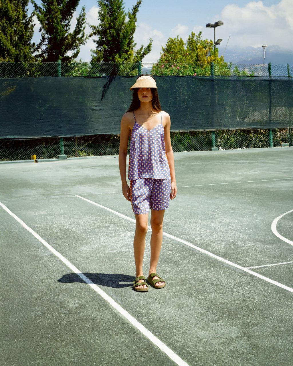 Maki Psyche Cotton Shorts Set