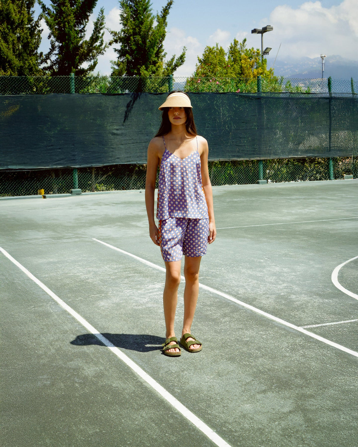 Maki Psyche Cotton Shorts Set