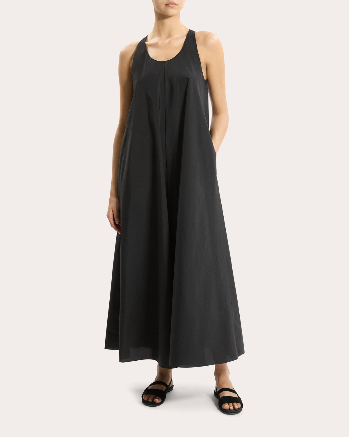 Scoop Neck Tent Dress