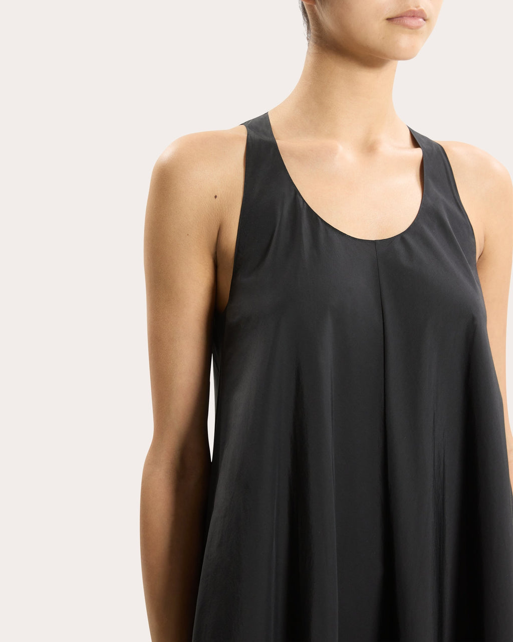 Scoop Neck Tent Dress