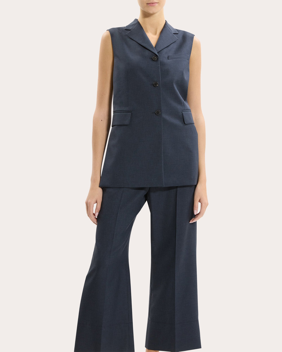 City Twill Vented Vest