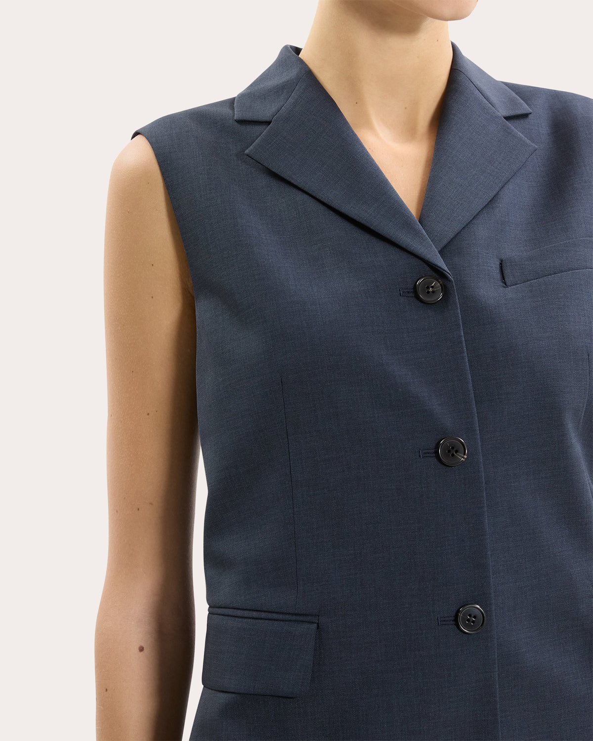 City Twill Vented Vest