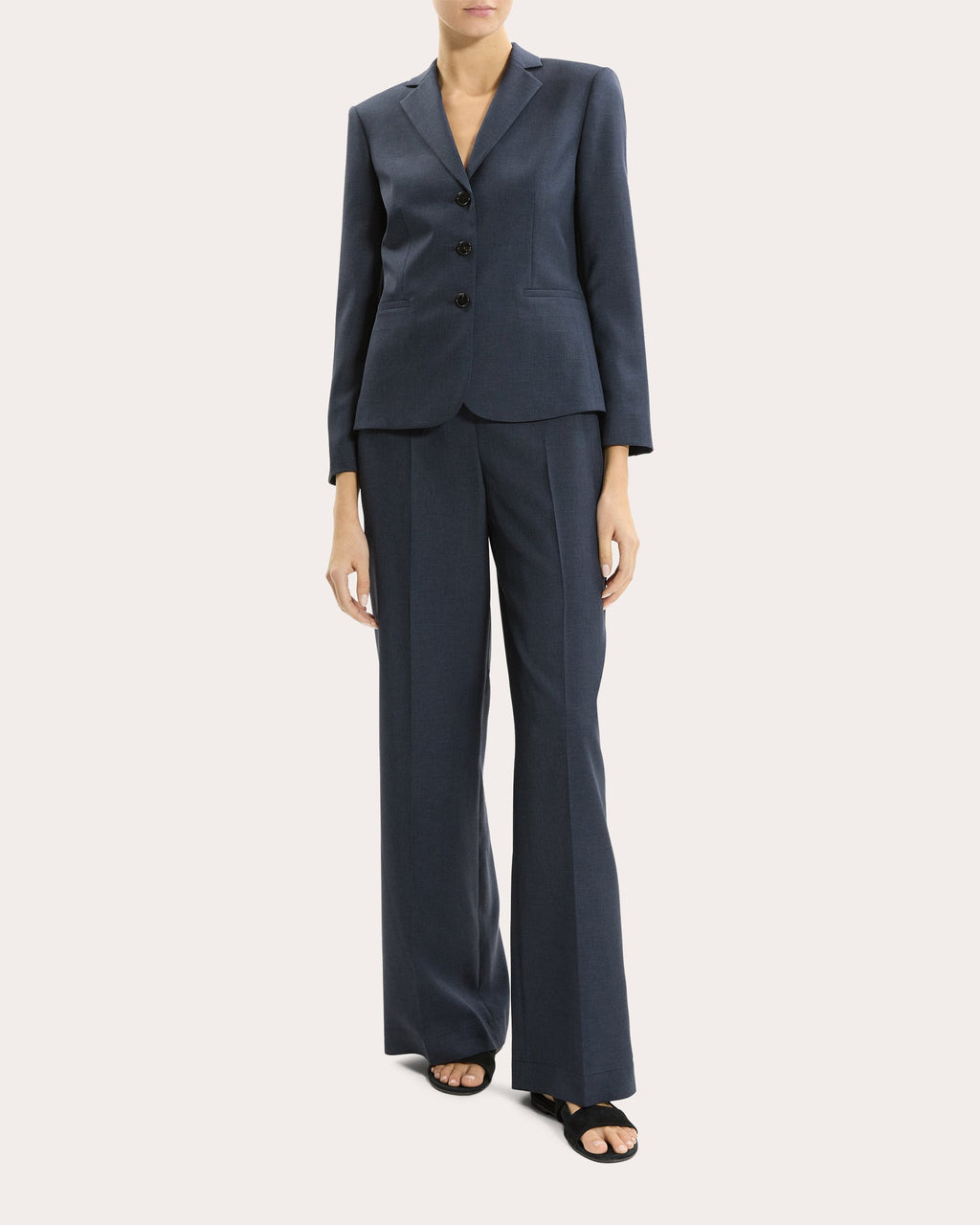 City Twill Shrunken Blazer