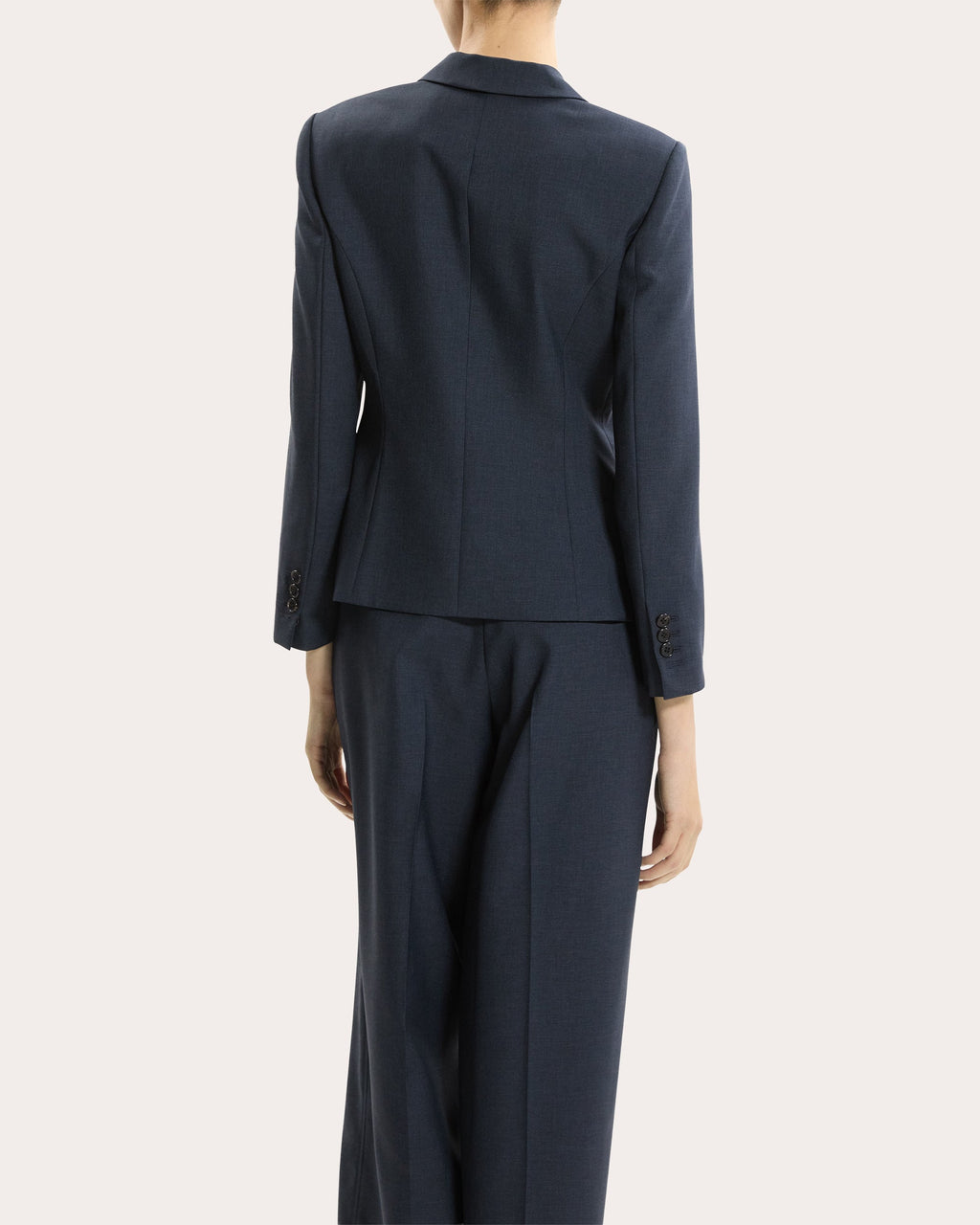 City Twill Shrunken Blazer