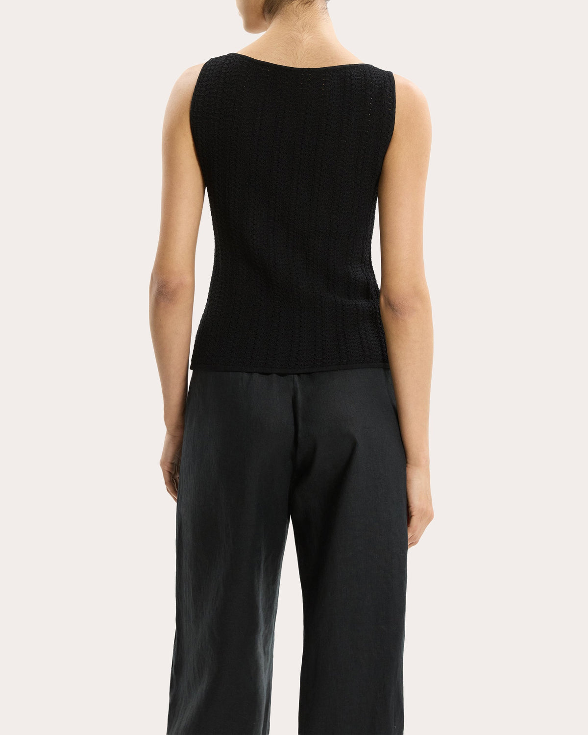 Textured Knit Boatneck Top