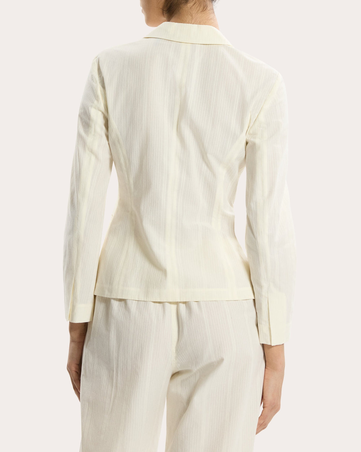 Corded Cotton Shrunken Blazer