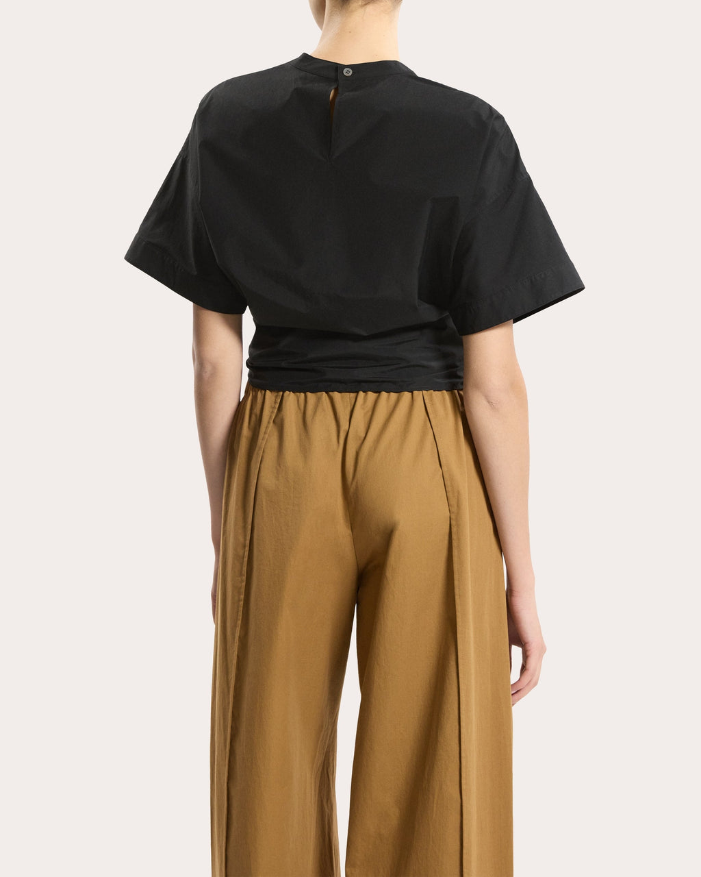 Boxy Tie-Front Top