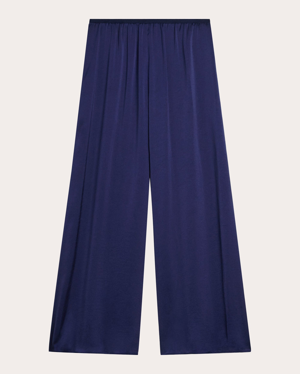 Satin Fluid Cropped Pants