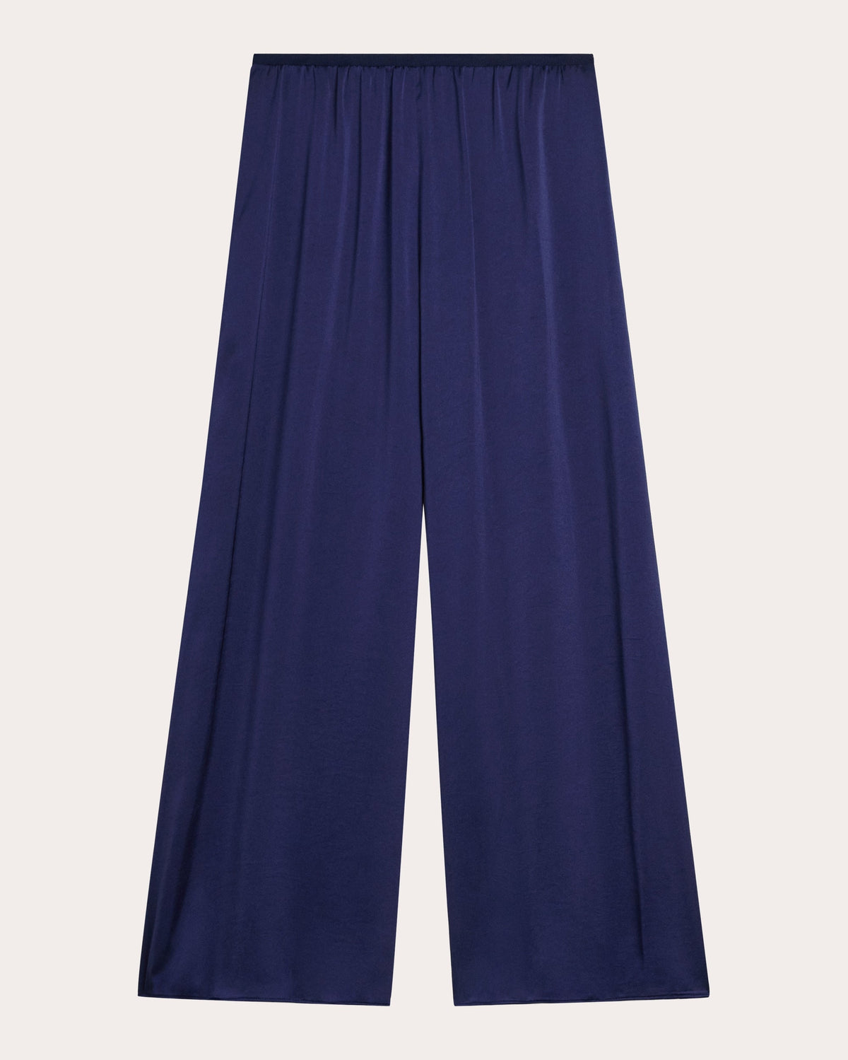 Satin Fluid Cropped Pants