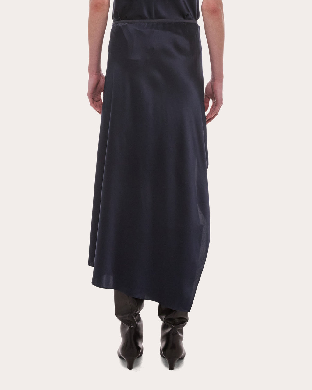 Silk Handkerchief Slip Skirt